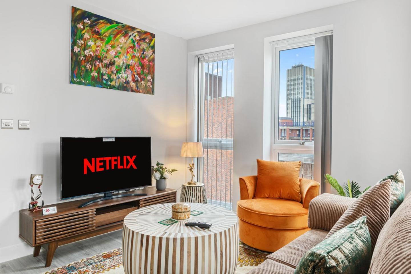 Luxurious Flat At Leicester Town Buitenkant foto